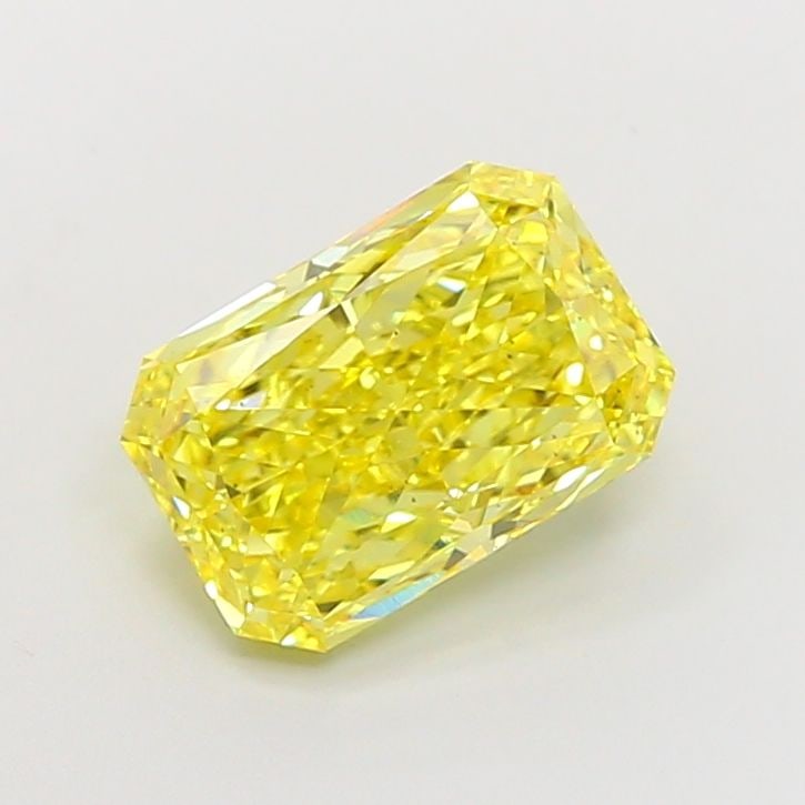 Loose Diamond - RADIANT 4.65ct Fancy Vivid Yellow VS2: Loose Diamond - RADIANT 4.65ct Fancy Vivid Yellow VS2 Source: This is a real non-mined Diamond that has been grown in a lab Shape: RADIANT Carats: 4.65 Color: Fancy Vivid Yellow Certification: IGI