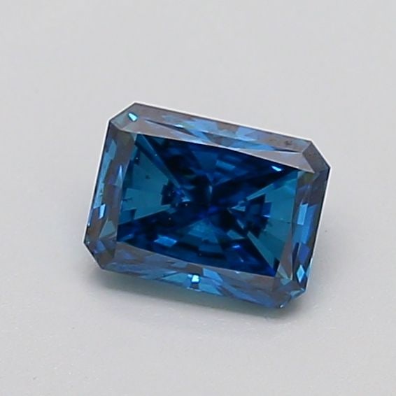 Loose Diamond - RADIANT 0.51ct Fancy Vivid Blue SI2: Loose Diamond - RADIANT 0.51ct Fancy Vivid Blue SI2 Source: This is a real non-mined Diamond that has been grown in a lab Shape: RADIANT Carats: 0.51 Color: Fancy Vivid Blue Certification: NONE 