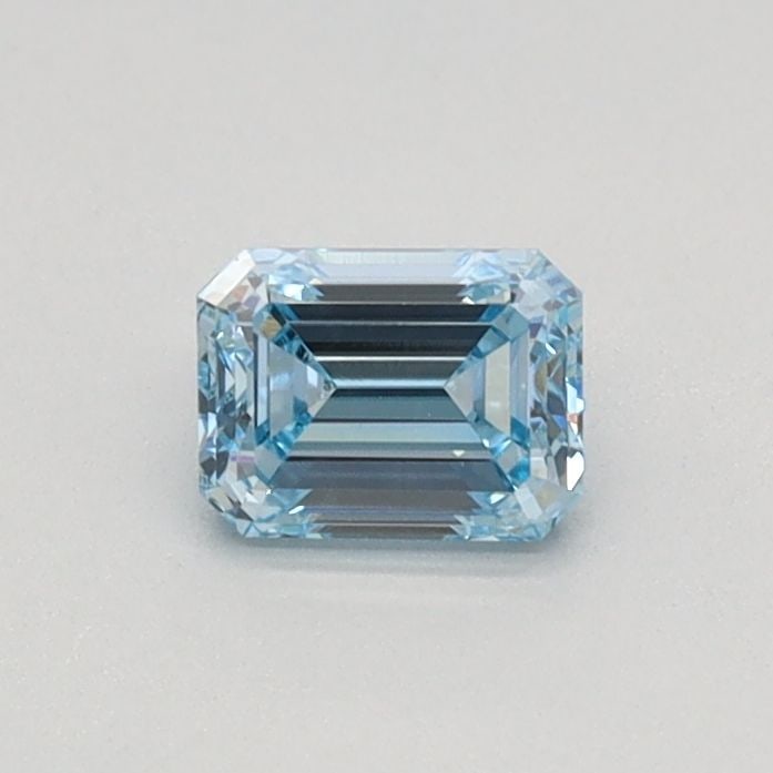 Loose Diamond - EMERALD 0.34ct Fancy Intense Blue VVS2 (1 of 1)