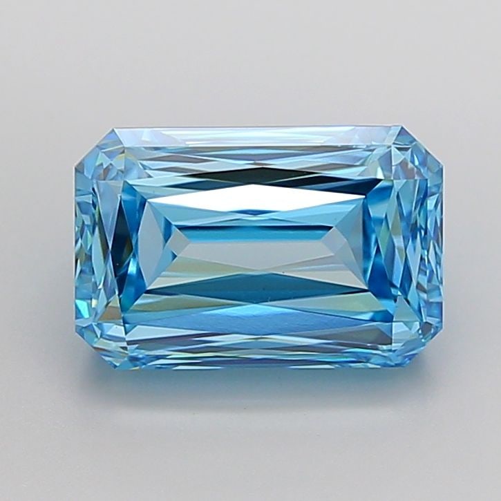 Loose Diamond - RADIANT 5.0ct Fancy Vivid Blue VS1: Loose Diamond - RADIANT 5.0ct Fancy Vivid Blue VS1 Source: This is a real non-mined Diamond that has been grown in a lab Shape: RADIANT Carats: 5.0 Color: Fancy Vivid Blue Certification: IGI Video: