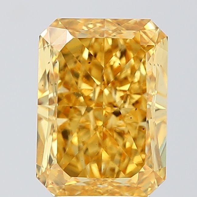 Loose Diamond - RADIANT 4.03ct Fancy Vivid Yellow VS2: Loose Diamond - RADIANT 4.03ct Fancy Vivid Yellow VS2 Source: This is a real non-mined Diamond that has been grown in a lab Shape: RADIANT Carats: 4.03 Color: Fancy Vivid Yellow Certification: IGI