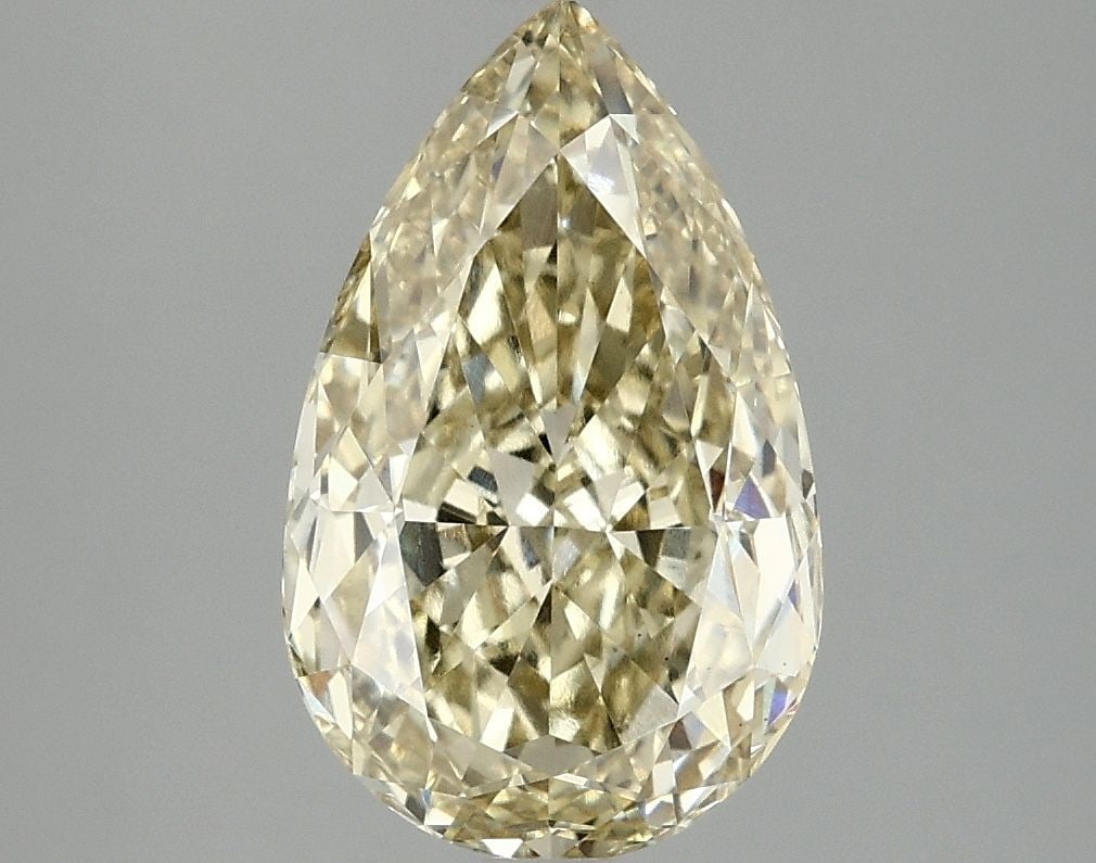Loose Diamond - PEAR 3.0ct Fancy Intense Yellow VS1: Loose Diamond - PEAR 3.0ct Fancy Intense Yellow VS1 Source: This is a real non-mined Diamond that has been grown in a lab Shape: PEAR Carats: 3.0 Color: Fancy Intense Yellow Certification: IGI