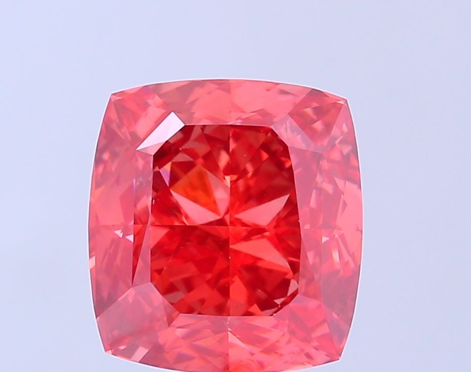 Loose Diamond - CUSHION MODIFIED 6.0ct Fancy Vivid Pink VVS2 (1 of 1)