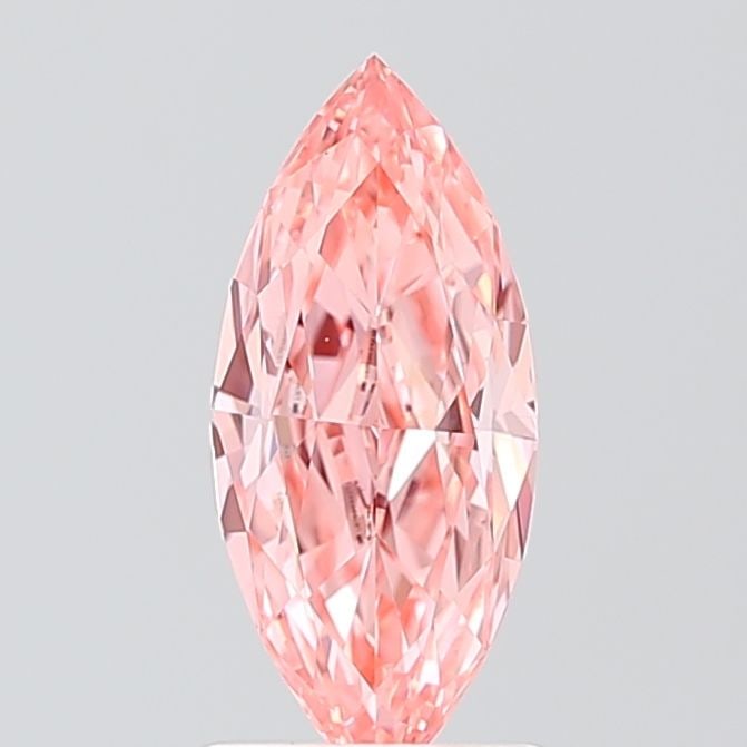 Loose Diamond - MARQUISE 1.17ct Fancy Vivid Pink VVS2: Loose Diamond - MARQUISE 1.17ct Fancy Vivid Pink VVS2 Source: This is a real non-mined Diamond that has been grown in a lab Shape: MARQUISE Carats: 1.17 Color: Fancy Vivid Pink Certification: IGI Vide