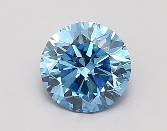 Loose Diamond - ROUND 0.93ct Fancy Vivid Blue SI1 (1 of 1)