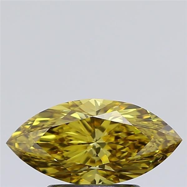 Loose Diamond - MARQUISE 1.16ct Fancy Intense Brownish Yellow VVS2: Loose Diamond - MARQUISE 1.16ct Fancy Intense Brownish Yellow VVS2 Source: This is a real non-mined Diamond that has been grown in a lab Shape: MARQUISE Carats: 1.16 Color: Fancy Intense Brownish