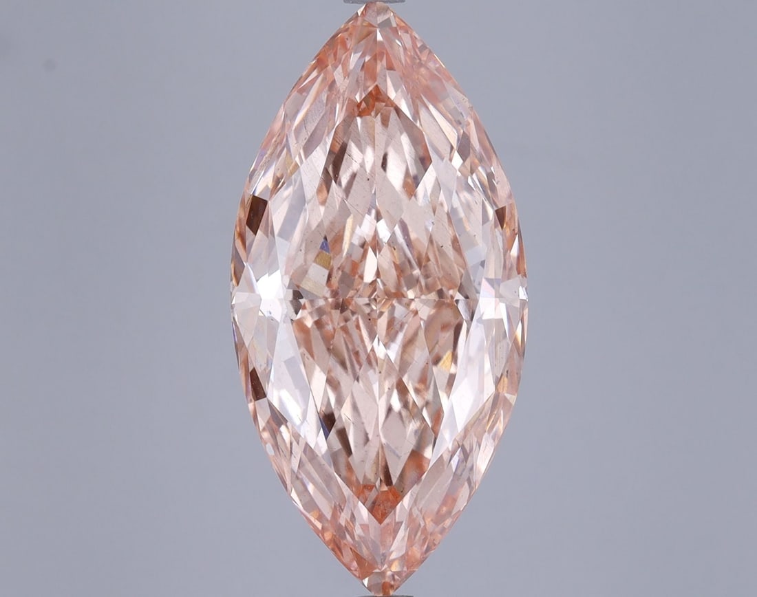 Loose Diamond - MARQUISE 7.05ct Fancy Vivid Pink SI1: Loose Diamond - MARQUISE 7.05ct Fancy Vivid Pink SI1 Source: This is a real non-mined Diamond that has been grown in a lab Shape: MARQUISE Carats: 7.05 Color: Fancy Vivid Pink Certification: IGI Video