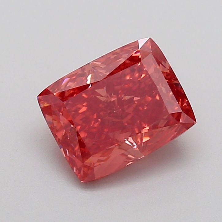 Loose Diamond - CUSHION MODIFIED 2.09ct Fancy Vivid Brownish Pink VS1 (1 of 1)