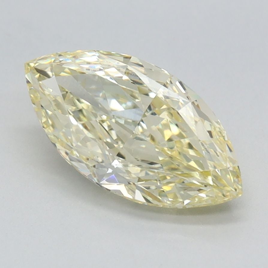 Loose Diamond - MARQUISE 1.25ct Fancy Yellow VS1: Loose Diamond - MARQUISE 1.25ct Fancy Yellow VS1 Source: This is a real non-mined Diamond that has been grown in a lab Shape: MARQUISE Carats: 1.25 Color: Fancy Yellow Certification: IGI Video: