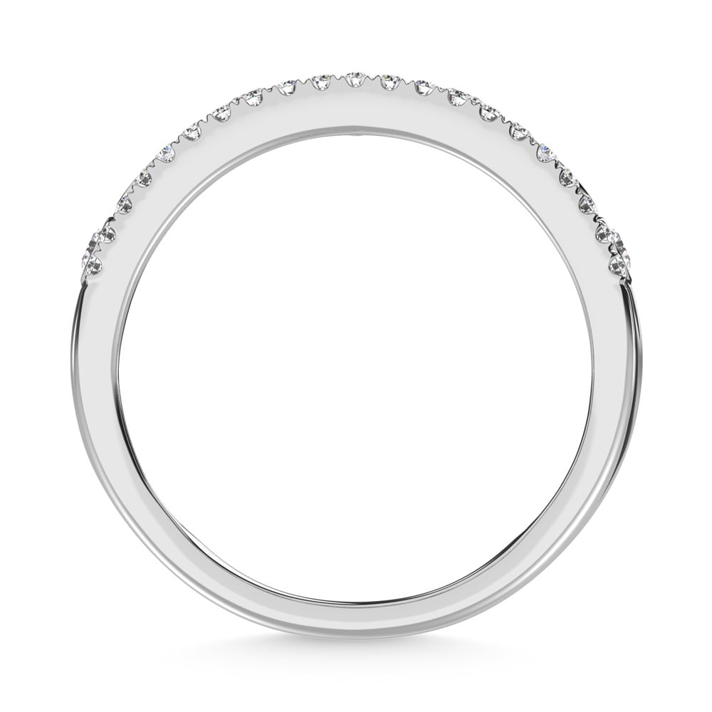 14K White Gold Diamond 1/3 Ct.Tw. Stackable Ring - 4