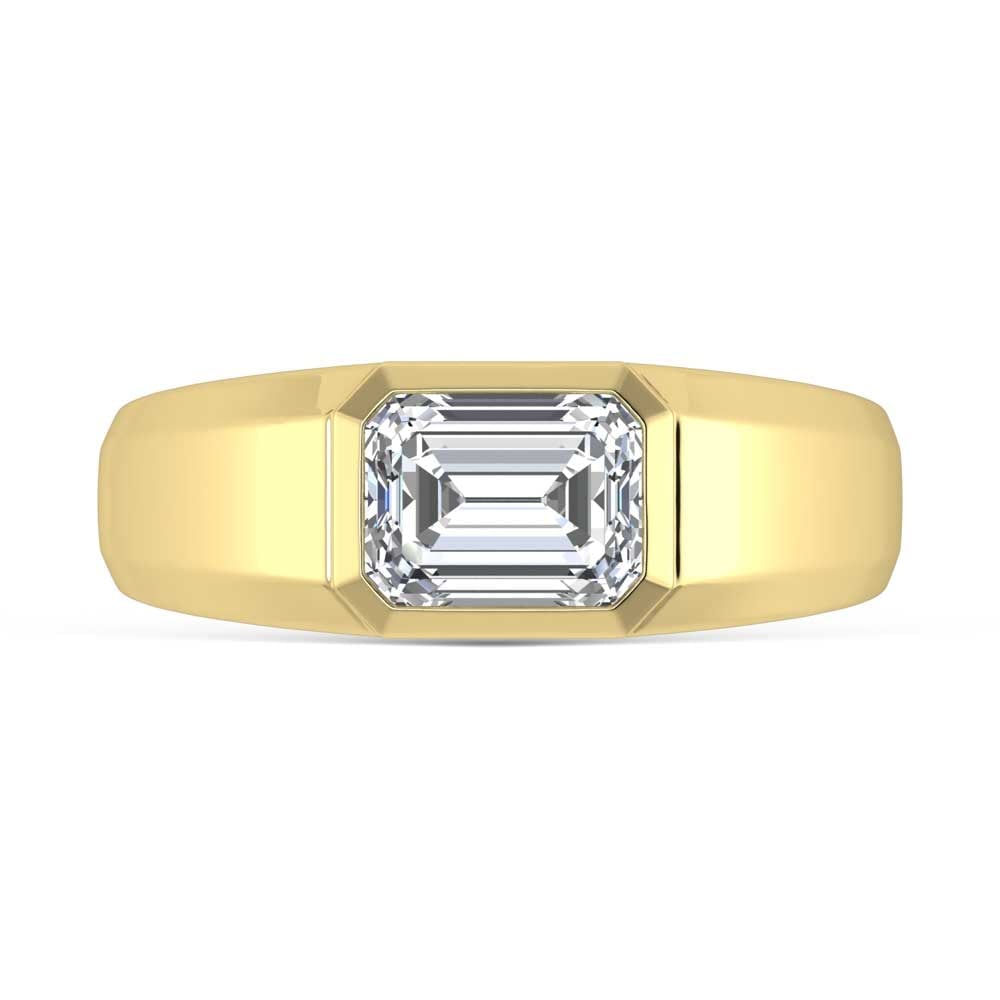 14K Yellow Gold Lab Grown Diamond 2 Ct.Tw. Mens Band: 14K Yellow Gold Lab Grown Diamond 2 Ct.Tw. Mens Band 14K Yellow Gold Lab Grown Diamond 2 Ct.Tw. Mens Band 14k Yellow Gold Stone Color: D-f Stone Clarity: Vs Each ring is presented in standard size 6.5
