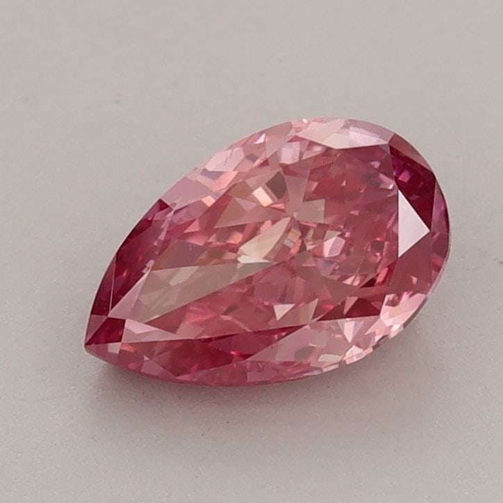 Loose Diamond - PEAR 1.03ct Fancy Vivid Pink VS1: Loose Diamond - PEAR 1.03ct Fancy Vivid Pink VS1 Source: This is a real non-mined Diamond that has been grown in a lab Shape: PEAR Carats: 1.03 Color: Fancy Vivid Pink Certification: IGI Video: