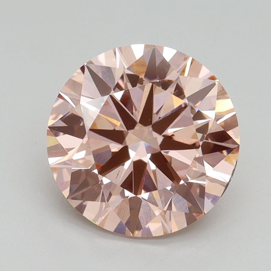 Ideal Loose Diamond - ROUND 2.51ct Fancy Intense Pink VS2: Ideal Loose Diamond - ROUND 2.51ct Fancy Intense Pink VS2 Source: This is a real non-mined Diamond that has been grown in a lab Shape: ROUND Carats: 2.51 Color: Fancy Intense Pink Certification: IGI