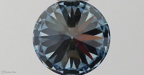 Loose Diamond - ROUND 0.5ct Fancy Vivid Blue VVS1: Loose Diamond - ROUND 0.5ct Fancy Vivid Blue VVS1 Source: This is a real non-mined Diamond that has been grown in a lab Shape: ROUND Carats: 0.5 Color: Fancy Vivid Blue Certification: IGI Video: