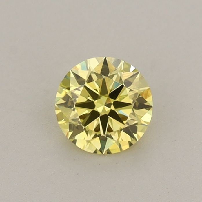 Ideal Loose Diamond - ROUND 0.38ct Fancy Intense Yellow VVS2 (1 of 1)