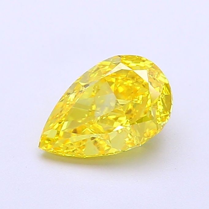 Loose Diamond - PEAR 1.11ct Fancy Vivid Yellow VS1 (1 of 1)
