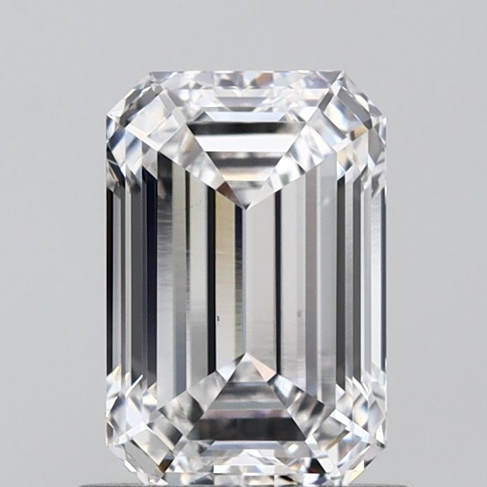 Loose Diamond - EMERALD 1.08ct D VS1: Loose Diamond - EMERALD 1.08ct D VS1 Source: This is a real non-mined Diamond that has been grown in a lab Shape: EMERALD Carats: 1.08 Color: D Clarity: VS1 Certification: IGI Video: Video Link The