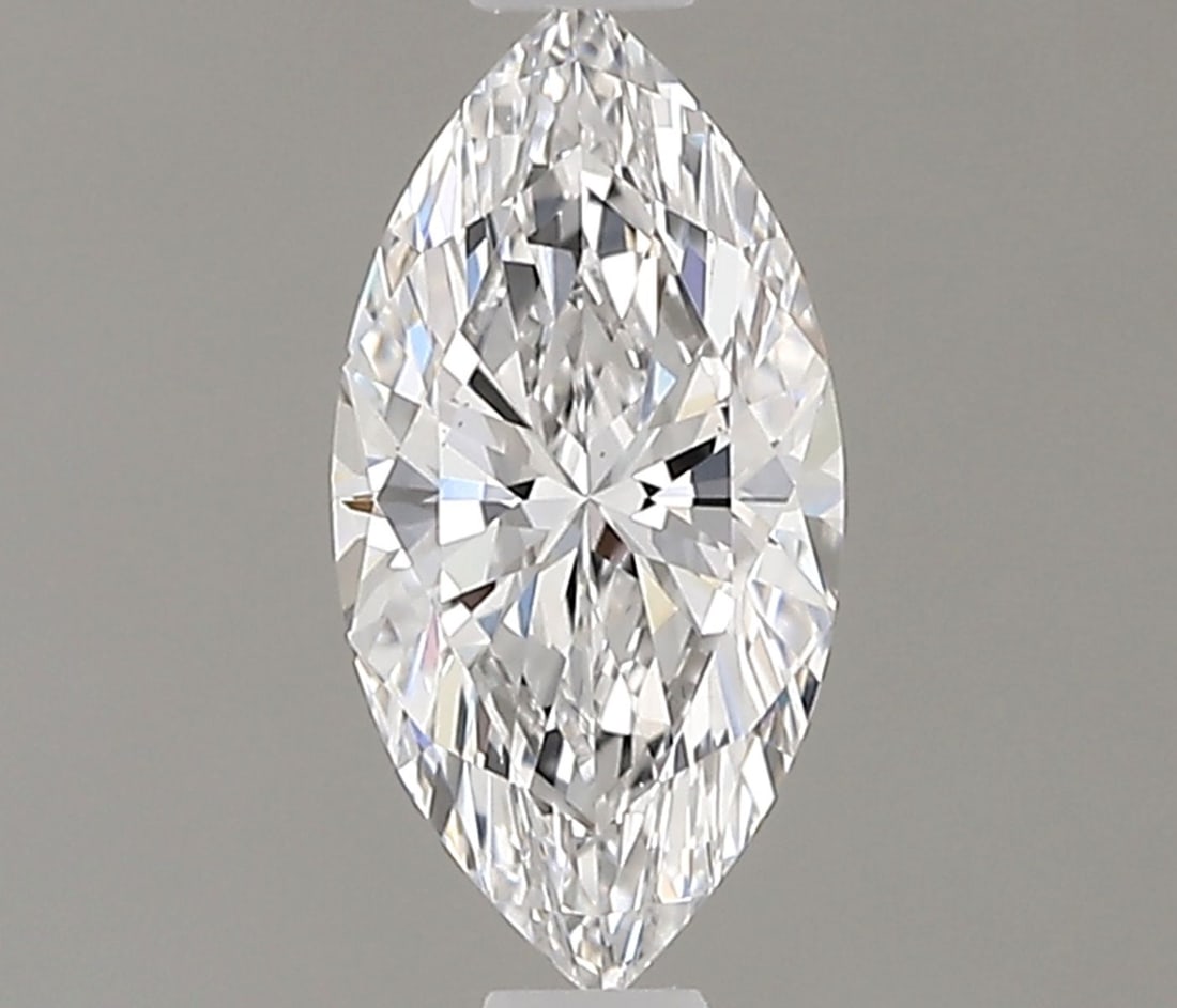 Loose Diamond - MARQUISE 0.46ct D VS1: Loose Diamond - MARQUISE 0.46ct D VS1 Source: This is a real non-mined Diamond that has been grown in a lab Shape: MARQUISE Carats: 0.46 Color: D Clarity: VS1 Certification: NONE Video: