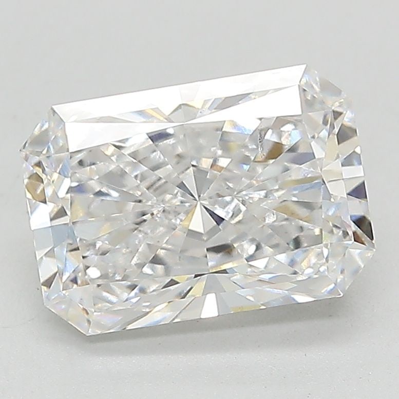 Loose Diamond - RADIANT 2.54ct E VS2: Loose Diamond - RADIANT 2.54ct E VS2 Source: This is a real non-mined Diamond that has been grown in a lab Shape: RADIANT Carats: 2.54 Color: E Clarity: VS2 Certification: IGI Video: Video Link The