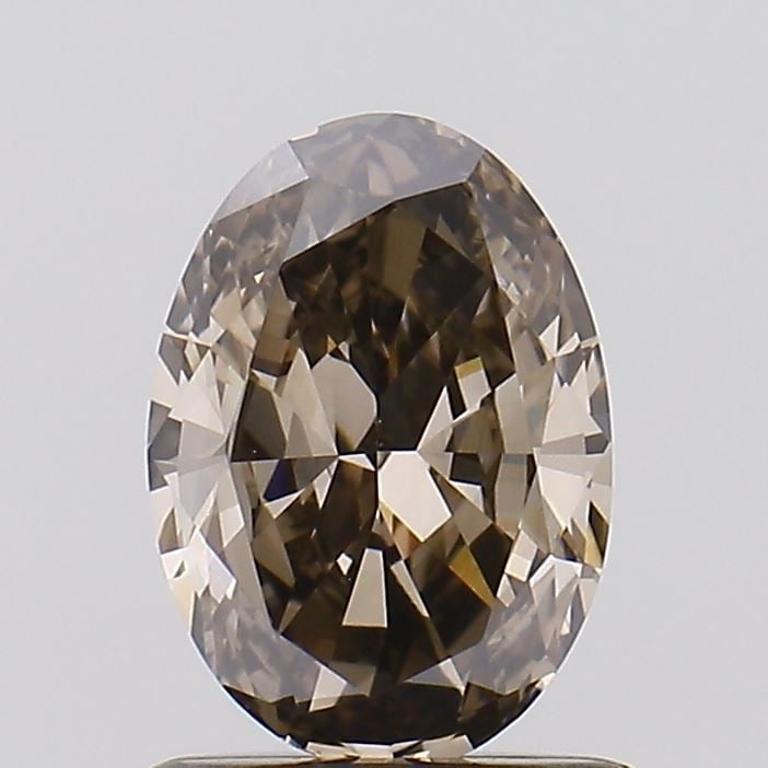 Loose Diamond - OVAL 0.86ct Fancy Grayish Brown VS1: Loose Diamond - OVAL 0.86ct Fancy Grayish Brown VS1 Source: This is a real non-mined Diamond that has been grown in a lab Shape: OVAL Carats: 0.86 Color: Fancy Grayish Brown Certification: NONE Video: