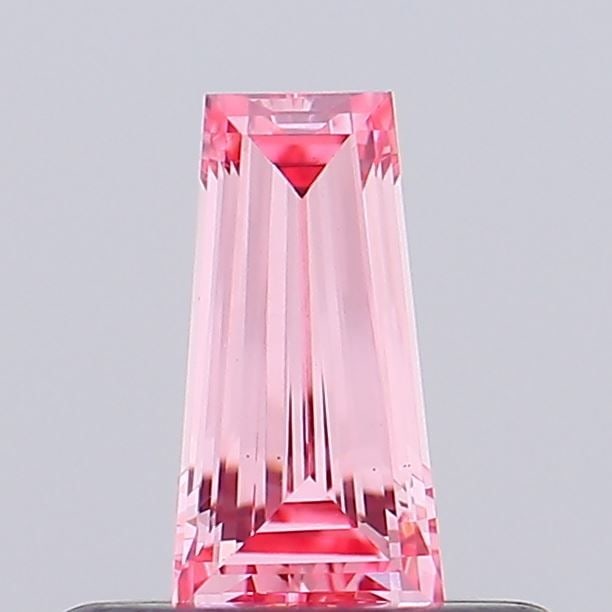 Loose Diamond - TAPERED BAGUETTE 0.34ct Fancy Intense Pink VVS2 (1 of 1)