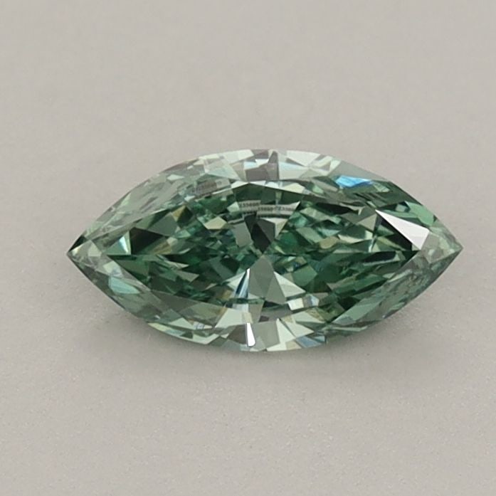 Loose Diamond - MARQUISE 0.4ct Fancy Vivid Green VVS2 (1 of 1)