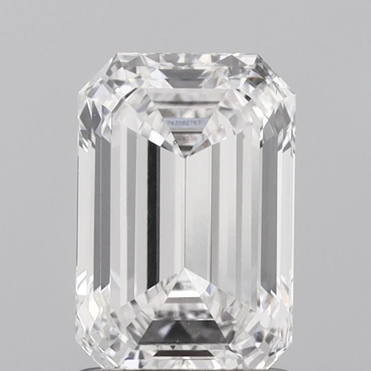 Loose Diamond - EMERALD 1.45ct E VS1: Loose Diamond - EMERALD 1.45ct E VS1 Source: This is a real non-mined Diamond that has been grown in a lab Shape: EMERALD Carats: 1.45 Color: E Clarity: VS1 Certification: IGI Video: