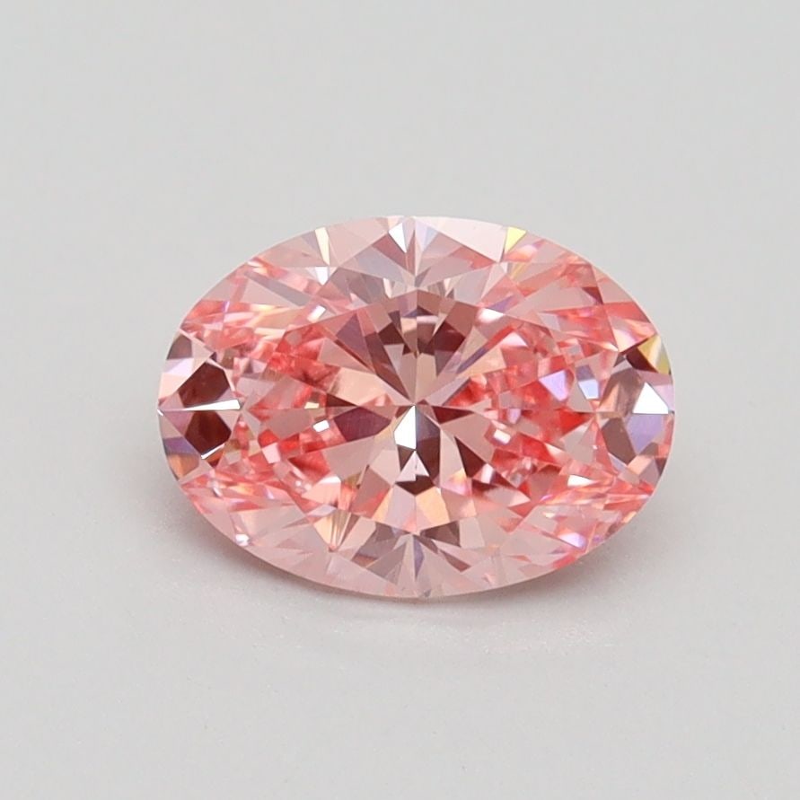 Loose Diamond - OVAL 1.04ct Fancy Intense Pink SI1: Loose Diamond - OVAL 1.04ct Fancy Intense Pink SI1 Source: This is a real non-mined Diamond that has been grown in a lab Shape: OVAL Carats: 1.04 Color: Fancy Intense Pink Certification: IGI Video: