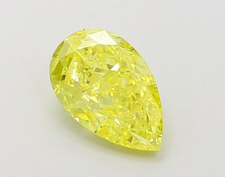 Loose Diamond - PEAR 1.49ct Fancy Vivid Yellow VVS2: Loose Diamond - PEAR 1.49ct Fancy Vivid Yellow VVS2 Source: This is a real non-mined Diamond that has been grown in a lab Shape: PEAR Carats: 1.49 Color: Fancy Vivid Yellow Certification: IGI Video: