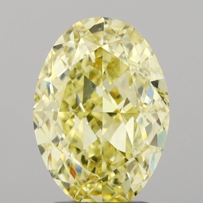 Loose Diamond - OVAL 3.09ct Fancy Yellow VVS2: Loose Diamond - OVAL 3.09ct Fancy Yellow VVS2 Source: This is a real non-mined Diamond that has been grown in a lab Shape: OVAL Carats: 3.09 Color: Fancy Yellow Certification: IGI Video: Video Link 