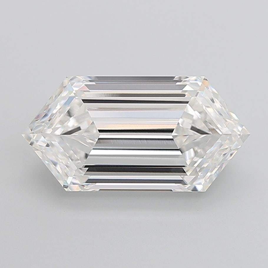 Loose Diamond - HEXAGONAL 10.26ct E VVS2: Loose Diamond - HEXAGONAL 10.26ct E VVS2 Source: This is a real non-mined Diamond that has been grown in a lab Shape: HEXAGONAL Carats: 10.26 Color: E Clarity: VVS2 Certification: IGI Video: