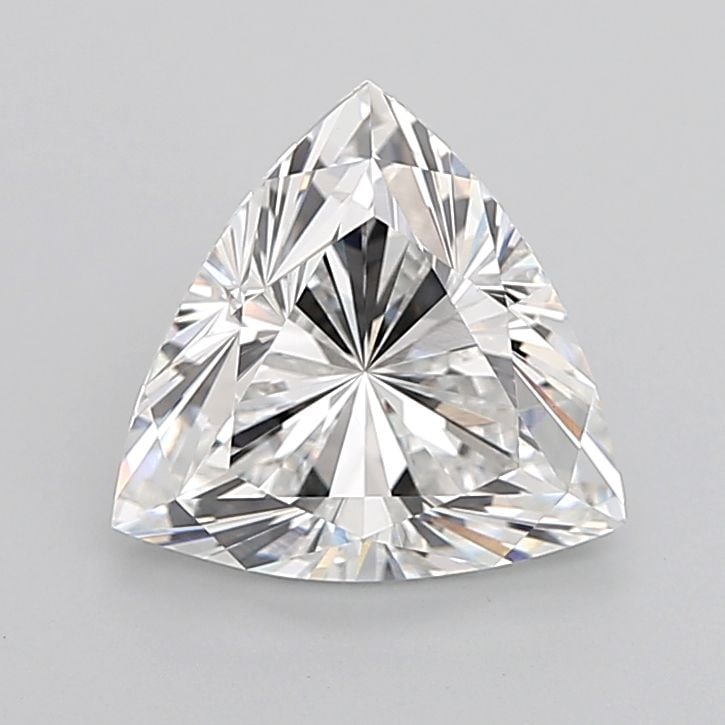 Loose Diamond - TRIANGULAR 4.38ct D VVS2: Loose Diamond - TRIANGULAR 4.38ct D VVS2 Source: This is a real non-mined Diamond that has been grown in a lab Shape: TRIANGULAR Carats: 4.38 Color: D Clarity: VVS2 Certification: IGI Video: