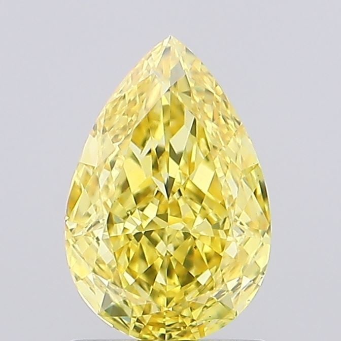 Loose Diamond - PEAR 1.19ct Fancy Vivid Yellow VS1: Loose Diamond - PEAR 1.19ct Fancy Vivid Yellow VS1 Source: This is a real non-mined Diamond that has been grown in a lab Shape: PEAR Carats: 1.19 Color: Fancy Vivid Yellow Certification: IGI Video: