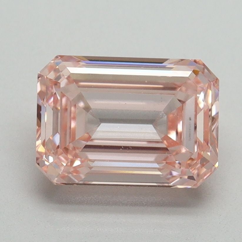 Loose Diamond - EMERALD 2.03ct Fancy Intense Pink VS1 (1 of 1)