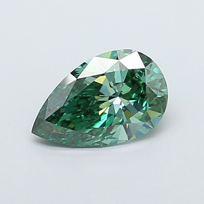Loose Diamond - PEAR 2.14ct Fancy Vivid Green VS2 (1 of 1)
