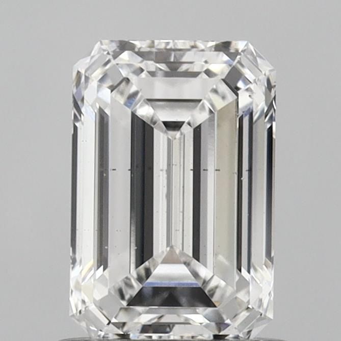 Loose Diamond - EMERALD 0.97ct E VS2: Loose Diamond - EMERALD 0.97ct E VS2 Source: This is a real non-mined Diamond that has been grown in a lab Shape: EMERALD Carats: 0.97 Color: E Clarity: VS2 Certification: IGI Video: