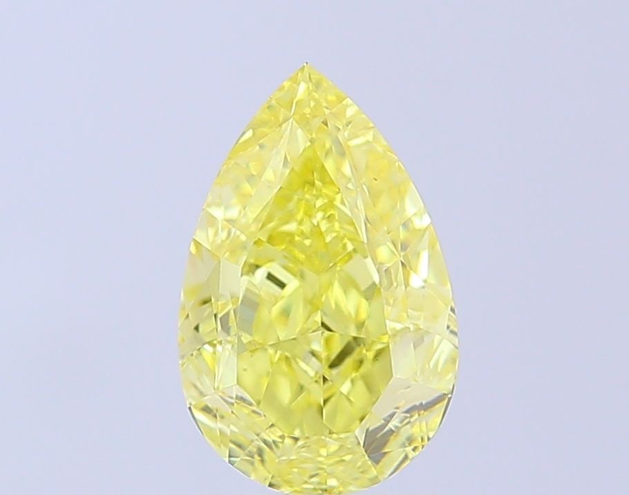 Loose Diamond - PEAR 1.07ct Fancy Intense Yellow VS1: Loose Diamond - PEAR 1.07ct Fancy Intense Yellow VS1 Source: This is a real non-mined Diamond that has been grown in a lab Shape: PEAR Carats: 1.07 Color: Fancy Intense Yellow Certification: IGI