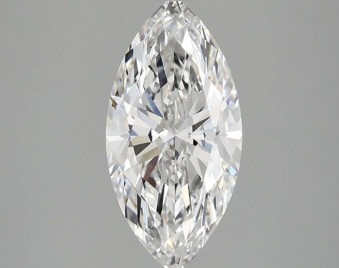 Loose Diamond - MARQUISE 2.02ct E VVS2: Loose Diamond - MARQUISE 2.02ct E VVS2 Source: This is a real non-mined Diamond that has been grown in a lab Shape: MARQUISE Carats: 2.02 Color: E Clarity: VVS2 Certification: IGI Video: