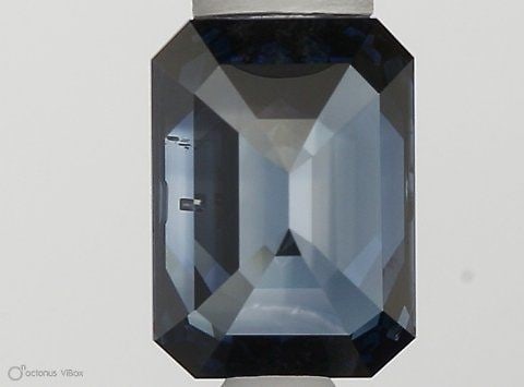 Loose Diamond - EMERALD 0.7ct Fancy Vivid Blue SI2 (1 of 1)