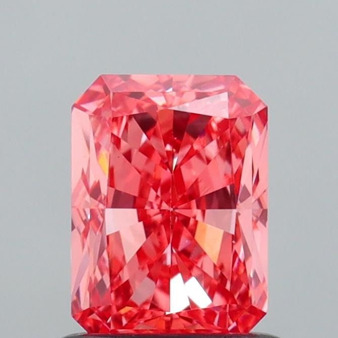 Loose Diamond - RADIANT 1.01ct Fancy Vivid Pink VS1: Loose Diamond - RADIANT 1.01ct Fancy Vivid Pink VS1 Source: This is a real non-mined Diamond that has been grown in a lab Shape: RADIANT Carats: 1.01 Color: Fancy Vivid Pink Certification: IGI