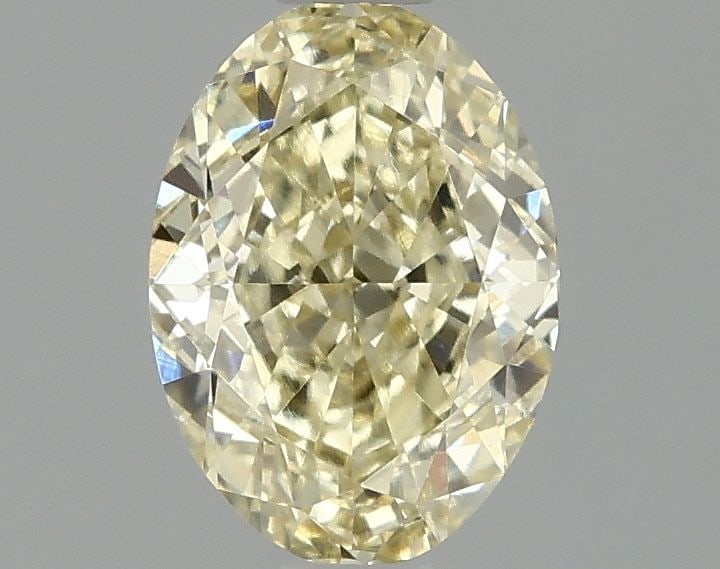 Loose Diamond - OVAL 1.07ct Fancy Intense Yellow VS1: Loose Diamond - OVAL 1.07ct Fancy Intense Yellow VS1 Source: This is a real non-mined Diamond that has been grown in a lab Shape: OVAL Carats: 1.07 Color: Fancy Intense Yellow Certification: IGI