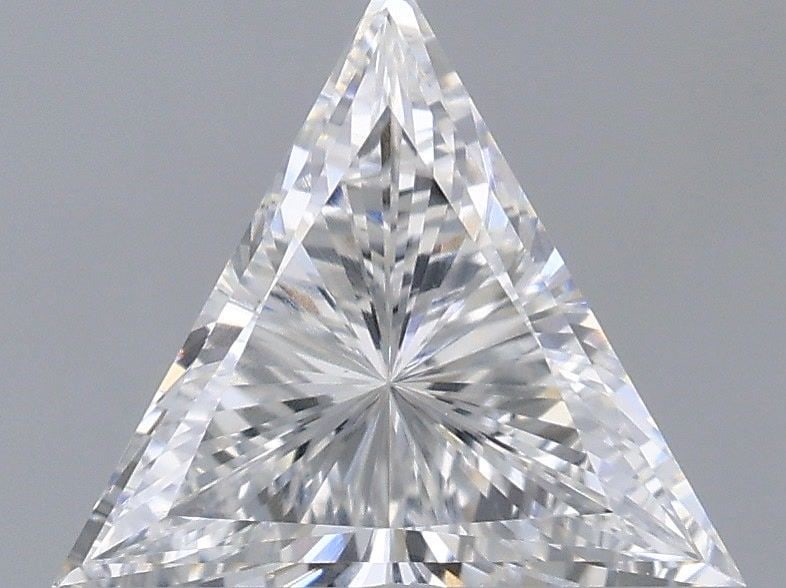 Loose Diamond - TRIANGULAR 0.78ct D VVS2: Loose Diamond - TRIANGULAR 0.78ct D VVS2 Source: This is a real non-mined Diamond that has been grown in a lab Shape: TRIANGULAR Carats: 0.78 Color: D Clarity: VVS2 Certification: IGI Video: