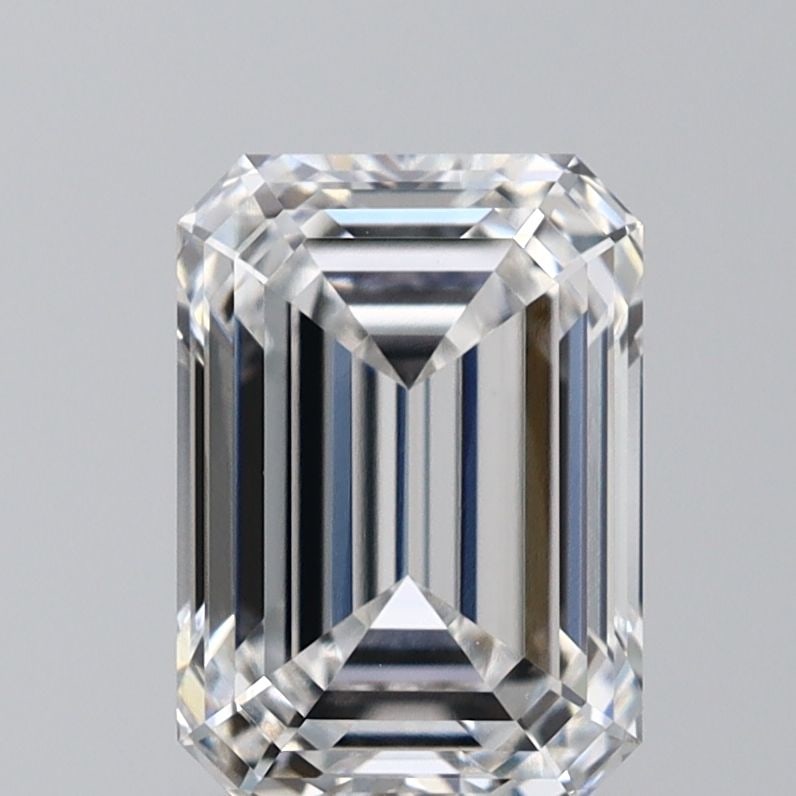 Loose Diamond - EMERALD 1.55ct E VVS2: Loose Diamond - EMERALD 1.55ct E VVS2 Source: This is a real non-mined Diamond that has been grown in a lab Shape: EMERALD Carats: 1.55 Color: E Clarity: VVS2 Certification: IGI Video: