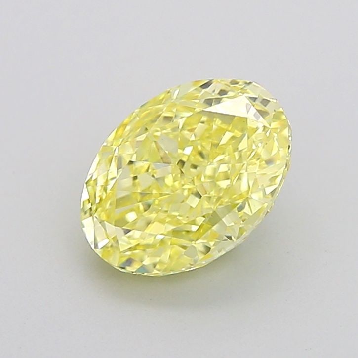 Loose Diamond - OVAL 1.72ct Fancy Intense Yellow VS1: Loose Diamond - OVAL 1.72ct Fancy Intense Yellow VS1 Source: This is a real non-mined Diamond that has been grown in a lab Shape: OVAL Carats: 1.72 Color: Fancy Intense Yellow Certification: IGI