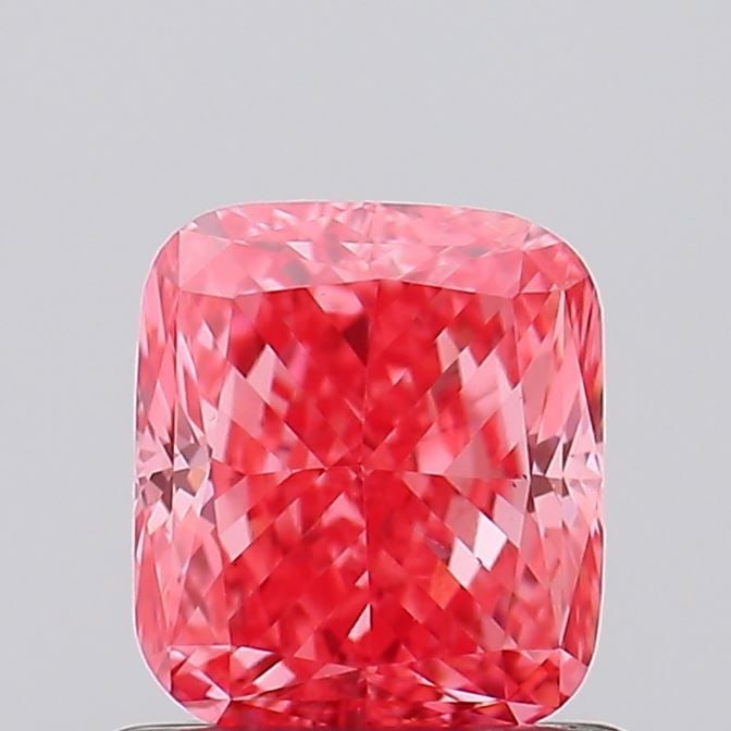 Loose Diamond - CUSHION MODIFIED 0.91ct Fancy Pink VS1: Loose Diamond - CUSHION MODIFIED 0.91ct Fancy Pink VS1 Source: This is a real non-mined Diamond that has been grown in a lab Shape: CUSHION MODIFIED Carats: 0.91 Color: Fancy Pink Certification: IGI