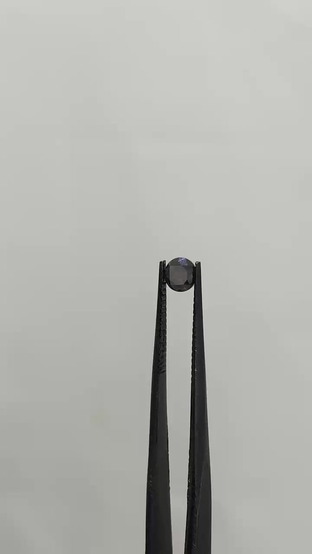 Loose Diamond - ROUND 0.4ct Fancy Black VVS2: Loose Diamond - ROUND 0.4ct Fancy Black VVS2 Source: Natural Shape: ROUND Carats: 0.4 Color: Fancy Black Certification: GIA Video: