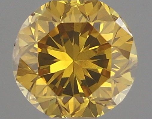Loose Diamond - ROUND 0.28ct Fancy Vivid Orangey Yellow: Loose Diamond - ROUND 0.28ct Fancy Vivid Orangey Yellow Source: Natural Shape: ROUND Carats: 0.28 Color: Fancy Vivid Orangey Yellow Certification: GIA Video: