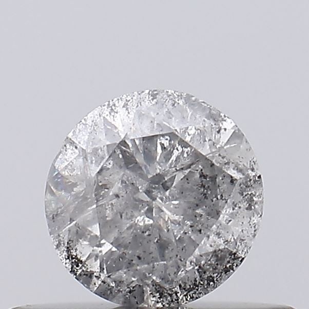 Loose Diamond - ROUND 0.34ct Salt and Pepper I3: Loose Diamond - ROUND 0.34ct Salt and Pepper I3 Source: Natural Shape: ROUND Carats: 0.34 Color: Salt and Pepper Certification: NONE Video: