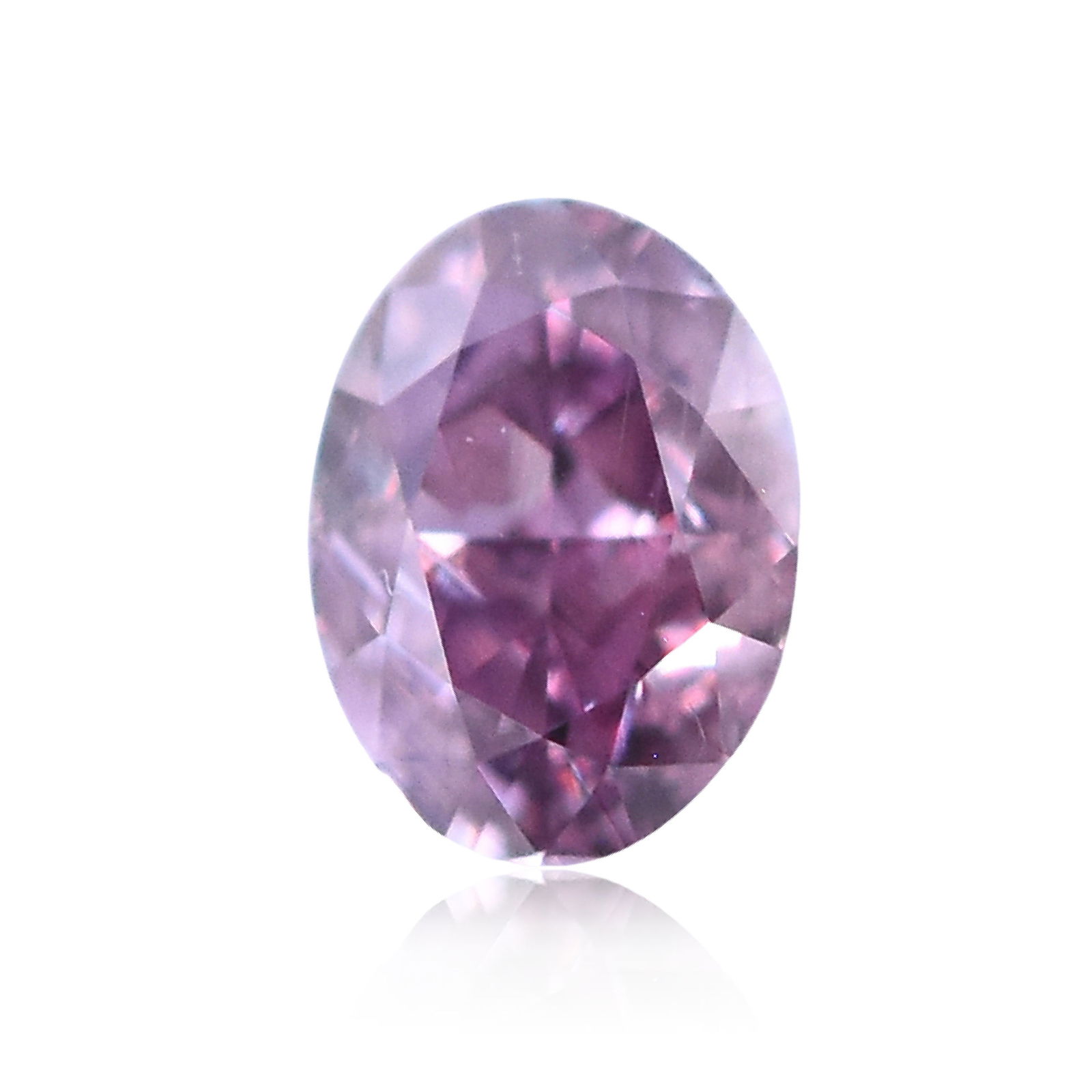 Loose Diamond - OVAL 0.11ct Fancy Deep Brownish Purple Pink: Loose Diamond - OVAL 0.11ct Fancy Deep Brownish Purple Pink Source: Natural Shape: OVAL Carats: 0.11 Color: Fancy Deep Brownish Purple Pink Certification: GIA Video: