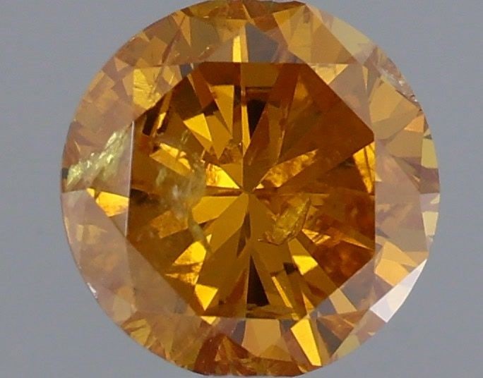 Loose Diamond - ROUND 0.37ct Fancy Deep Yellow Orange: Loose Diamond - ROUND 0.37ct Fancy Deep Yellow Orange Source: Natural Shape: ROUND Carats: 0.37 Color: Fancy Deep Yellow Orange Certification: GIA Video: